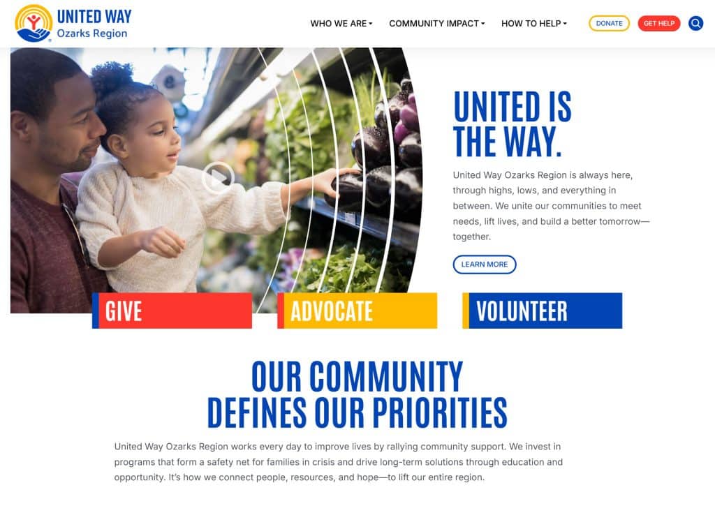 United Way Ozarks Region Demo